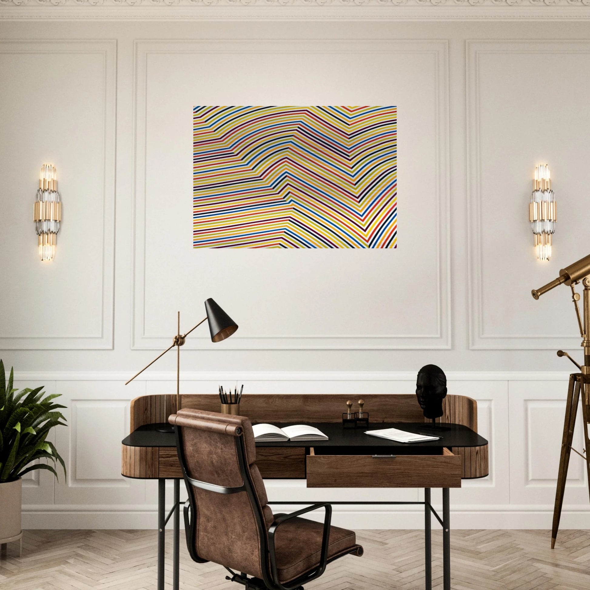 Retine ma jolie - Marcel Barbeau Brushed Aluminum Print - 70x100 cm / 28x40 inches | Marcel Barbeau Aluminum Print | Marcel Barbeau Prints