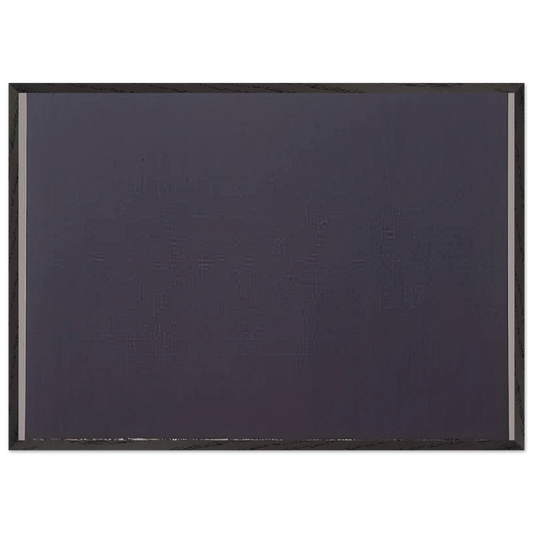 The Dylan Painting - 1966 - Brice Marden 70x100 cm / 28x40 inches Framed Art Print – Black Wooden Frame