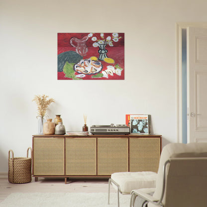 STILL LIFE WITH SHELLFISH 1940 - Henri Matisse Brushed Aluminum Print - 70x100 cm / 28x40 inches | Henri Matisse Aluminum Print | Henri Matisse Prints
