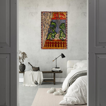 BOUQUET OF DAHLIAS AND WHITE BOOK 1923 - Henri Matisse Brushed Aluminum Print - 70x100 cm / 28x40 inches | Henri Matisse Aluminum Print | Henri Matisse Prints
