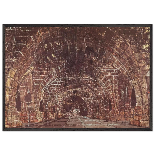 SULAMITH 1983 - Anselm Kiefer 70x100 cm / 28x40 inches Framed Art Print – Black Wooden Frame