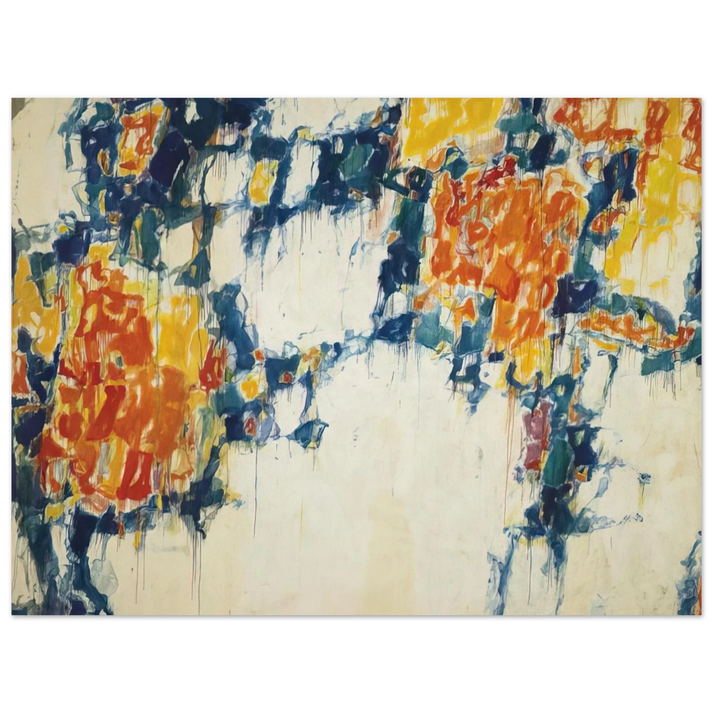 Sam Francis - Basel Mural I  75x100 cm / 30x40inches Fine Art Poster