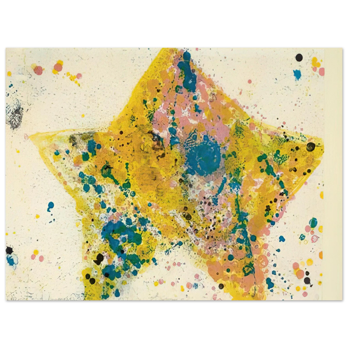 Sam Francis - Star  75x100 cm / 30x40inches Fine Art Poster
