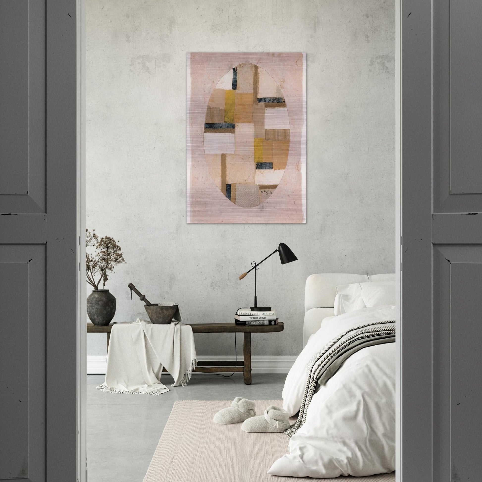 Number 456 - Abstract Expressionism - Anne Ryan Brushed Aluminum Print - 70x100 cm / 28x40 inches | Anne Ryan Aluminum Print | Anne Ryan Prints