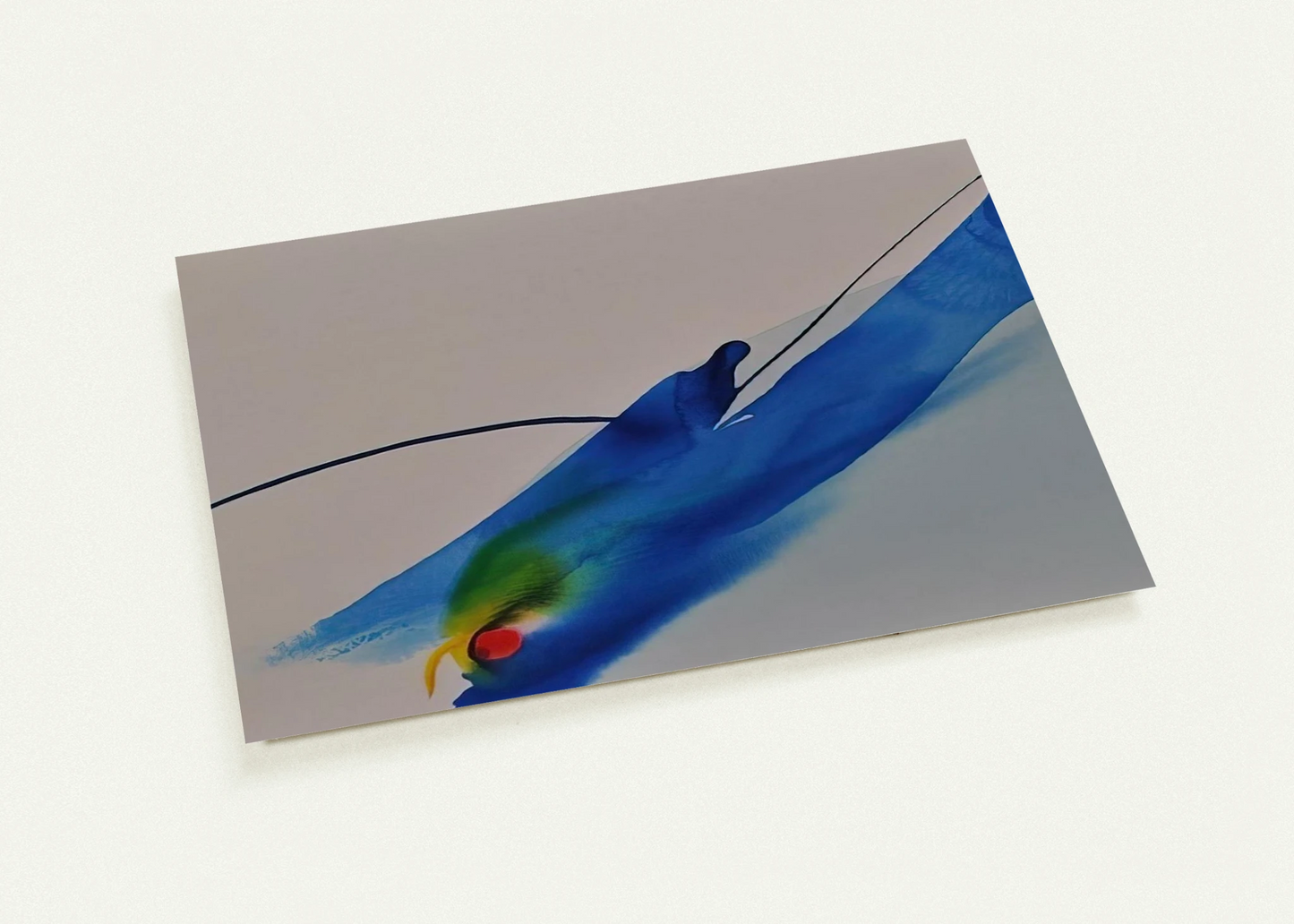 Phenomena Calling - 1969 By Paul Jenkins Pack of 10 Post Cards | Paul Jenkins Post Cards | A6 (10.5 x 14.8 cm) - 4.1 x 5.8 inches