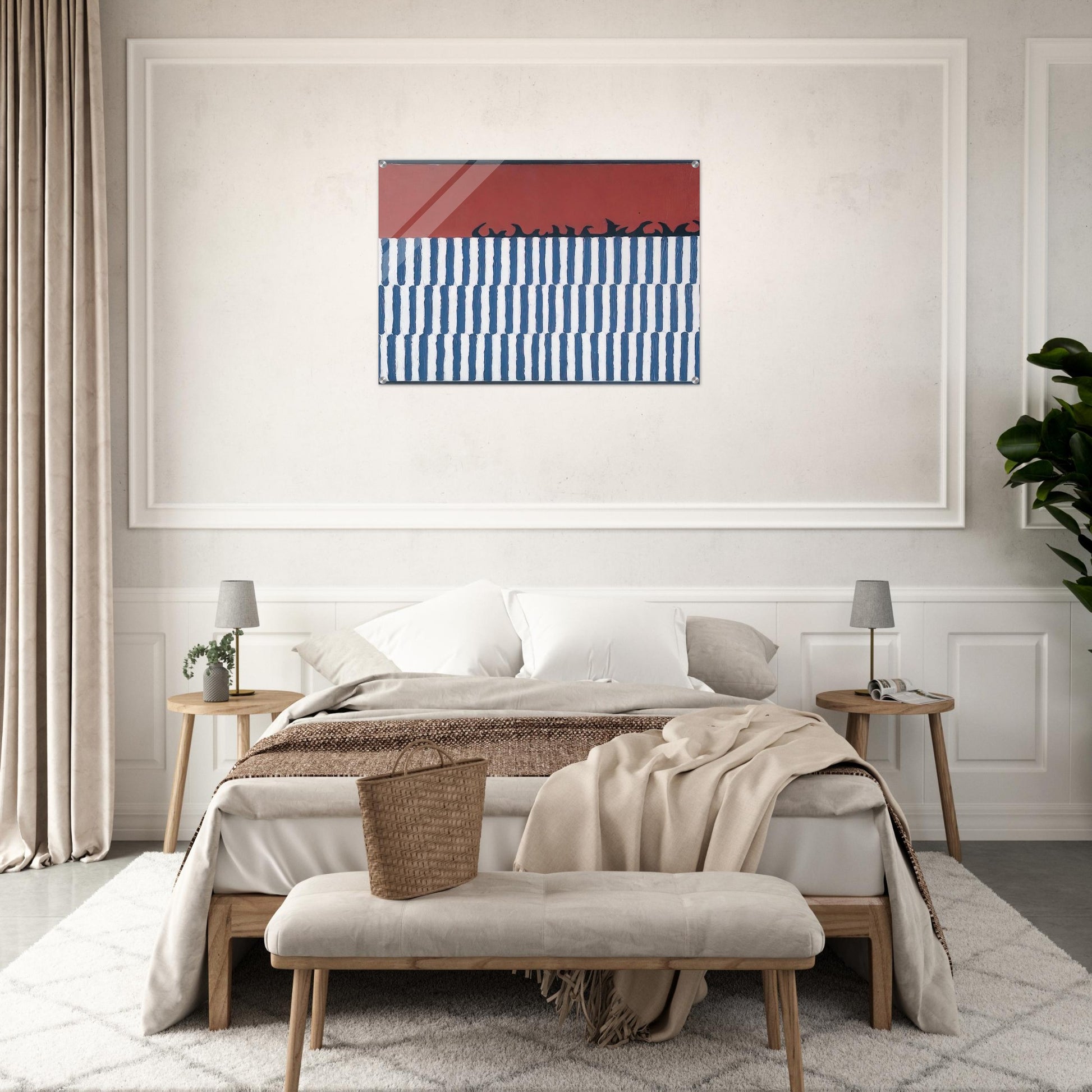 Untitled, No. 11a - 1958 - Forrest Bess Acrylic Print - 70x100 cm / 28x40″ inches