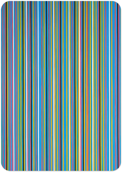 ACHEAN 1981 By Bridget Riley Pack of 10 Post Cards | Bridget Riley Post Cards | A6 (10.5 x 14.8 cm) - 4.1 x 5.8 inches