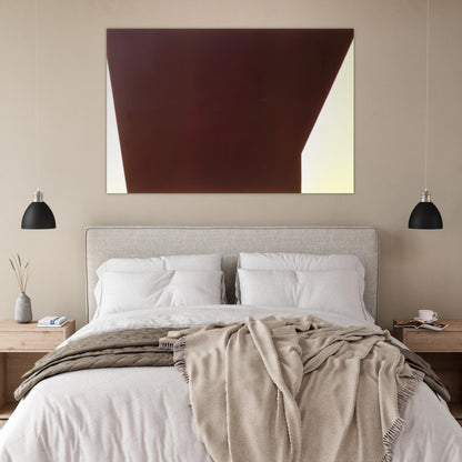 End Gable - 1972 - Leon Polk Smith Art Prints - 100x150 cm / 40x60″ inches | Leon Polk Smith Poster | Leon Polk Smith Prints
