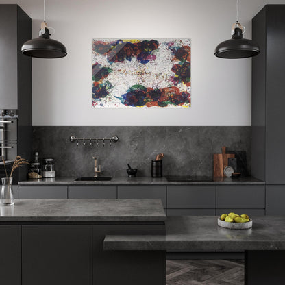 Coral Lyre Nine - Sam Francis Acrylic Print - 70x100 cm / 28x40″ inches