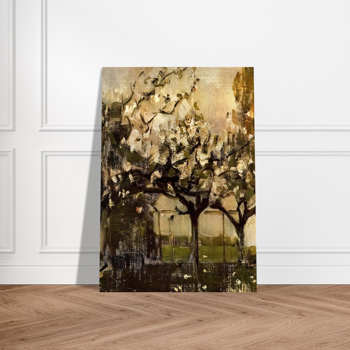 Alberi - Piet Mondrian Brushed Aluminum Print - 70x100 cm / 28x40 inches | Piet Mondrian Aluminum Print | Piet Mondrian Prints