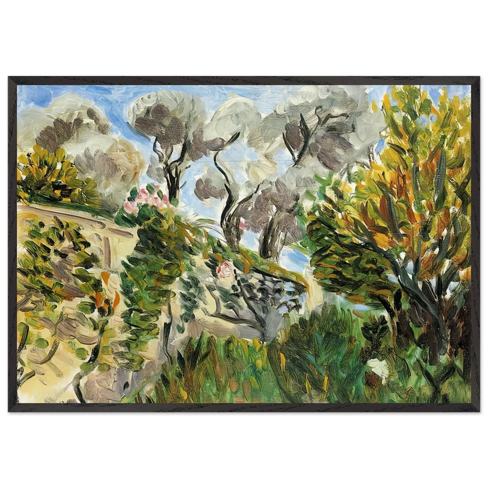 NOT IDENTIFIED 11 N1 - Henri Matisse 70x100 cm / 28x40 inches Framed Art Print – Black Wooden Frame