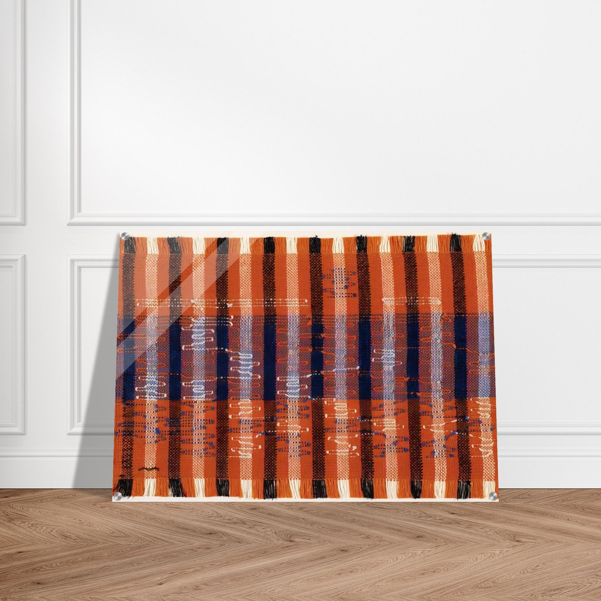 INTERSECTING 1962 - Anni Albers Acrylic Print - 70x100 cm / 28x40″ inches | Anni Albers Wall Art | Anni Albers Prints