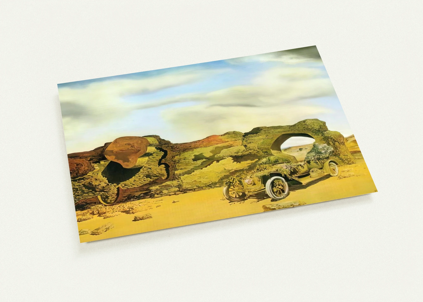 PARANOIAC CRITICAL SOLITUDE 1935 By Salvador Dali Pack of 10 Post Cards | Salvador Dali Post Cards | A6 (10.5 x 14.8 cm) - 4.1 x 5.8 inches