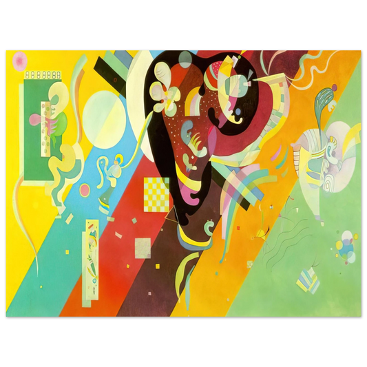 Wassily Kandinsky - COMPOSITION IX 1936  75x100 cm / 30x40inches Fine Art Poster