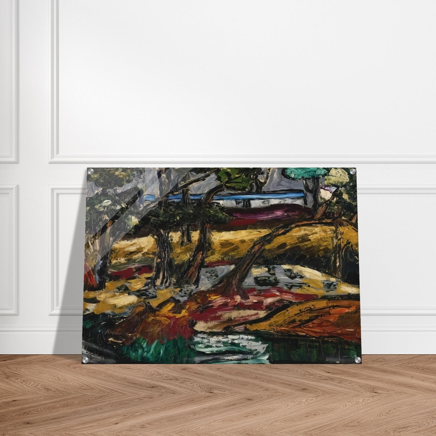 Landscape - Expressionism - Forrest Bess Acrylic Print - 70x100 cm / 28x40″ inches | Forrest Bess Wall Art | Forrest Bess Prints