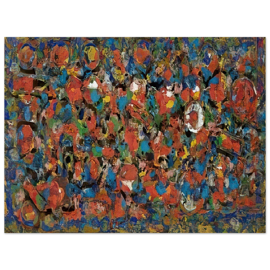 Richard Pousette-Dart - Encrustation - 1976  75x100 cm / 30x40inches Fine Art Poster
