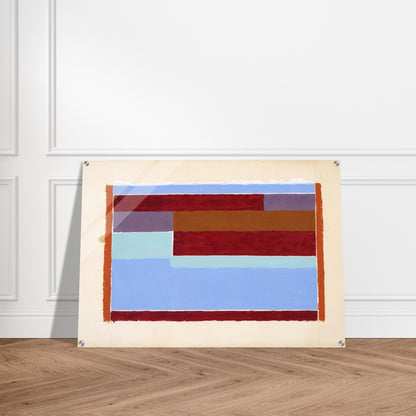 UNTITLED ABSTRACTION VIII 1937 - Josef Albers Acrylic Print - 70x100 cm / 28x40″ inches