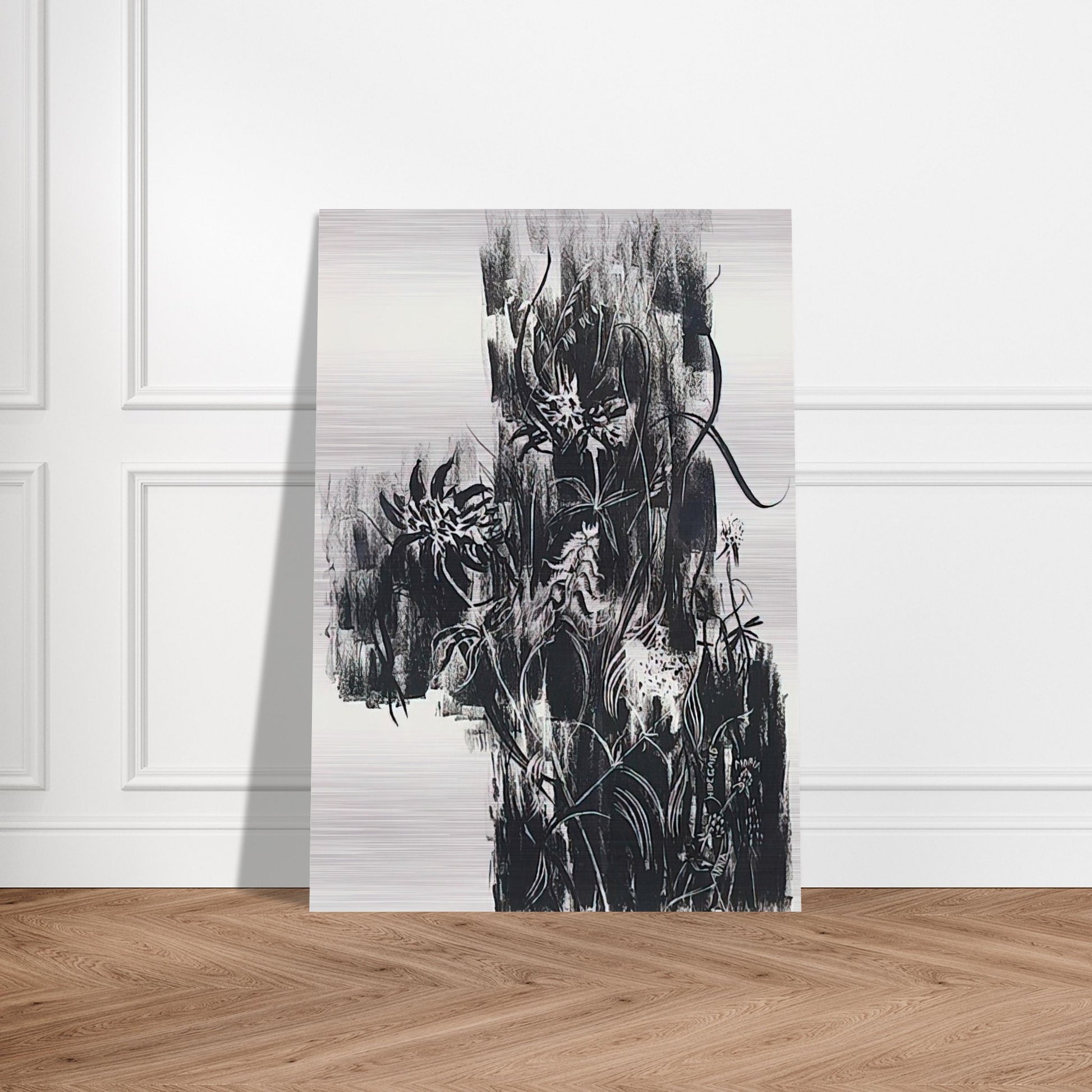 Waldrandblumen - 1919 - Johannes Itten Brushed Aluminum Print - 70x100 cm / 28x40 inches | Johannes Itten Aluminum Print | Johannes Itten Prints