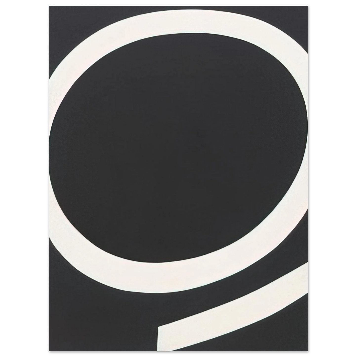 Ellsworth Kelly - Running White  75x100 cm / 30x40inches Fine Art Poster