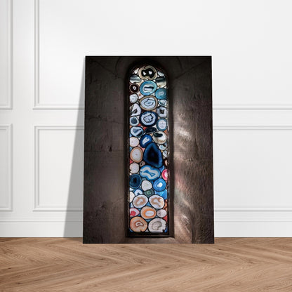 AHATFENSTER 2009 - Sigmar Polke Brushed Aluminum Print - 70x100 cm / 28x40 inches | Sigmar Polke Aluminum Print | Sigmar Polke Prints
