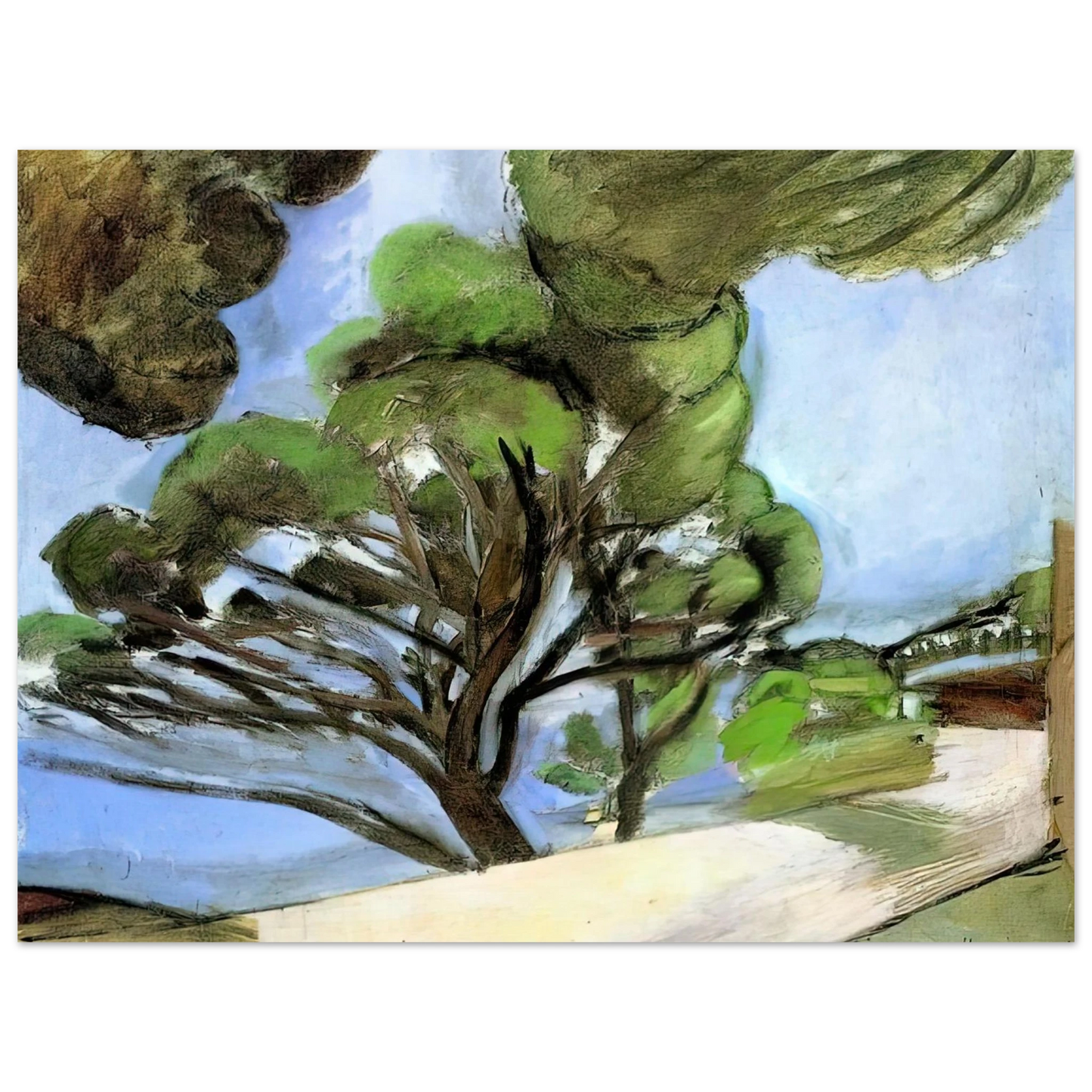 Henri Matisse - THE LARGE PINE 1926  75x100 cm / 30x40inches Fine Art Poster