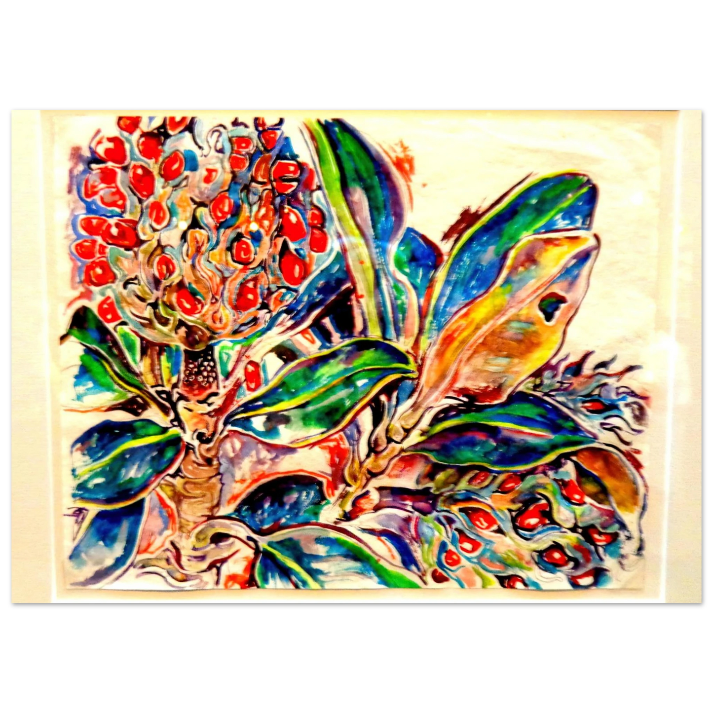 Walter Inglis Anderson - Walter Anderson Wall art - 45x60 cm / 18x24 inches - Premium Wooden Framed Poster With Fine Art Paper-canvas - Black frame