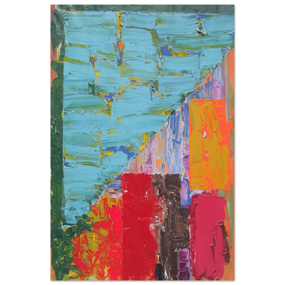 25.4.78 - 1978 - John Hoyland Art Prints - 100x150 cm / 40x60″ inches | John Hoyland Poster | John Hoyland Prints