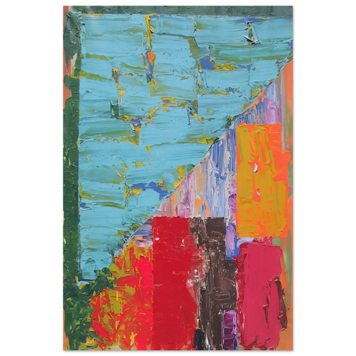 25.4.78 - 1978 - John Hoyland Art Prints - 100x150 cm / 40x60″ inches | John Hoyland Poster | John Hoyland Prints
