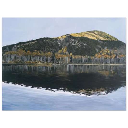 Richard Estes - BEAVER DAM POND ACADIA NATIONAL PARK 2009  75x100 cm / 30x40inches Fine Art Poster