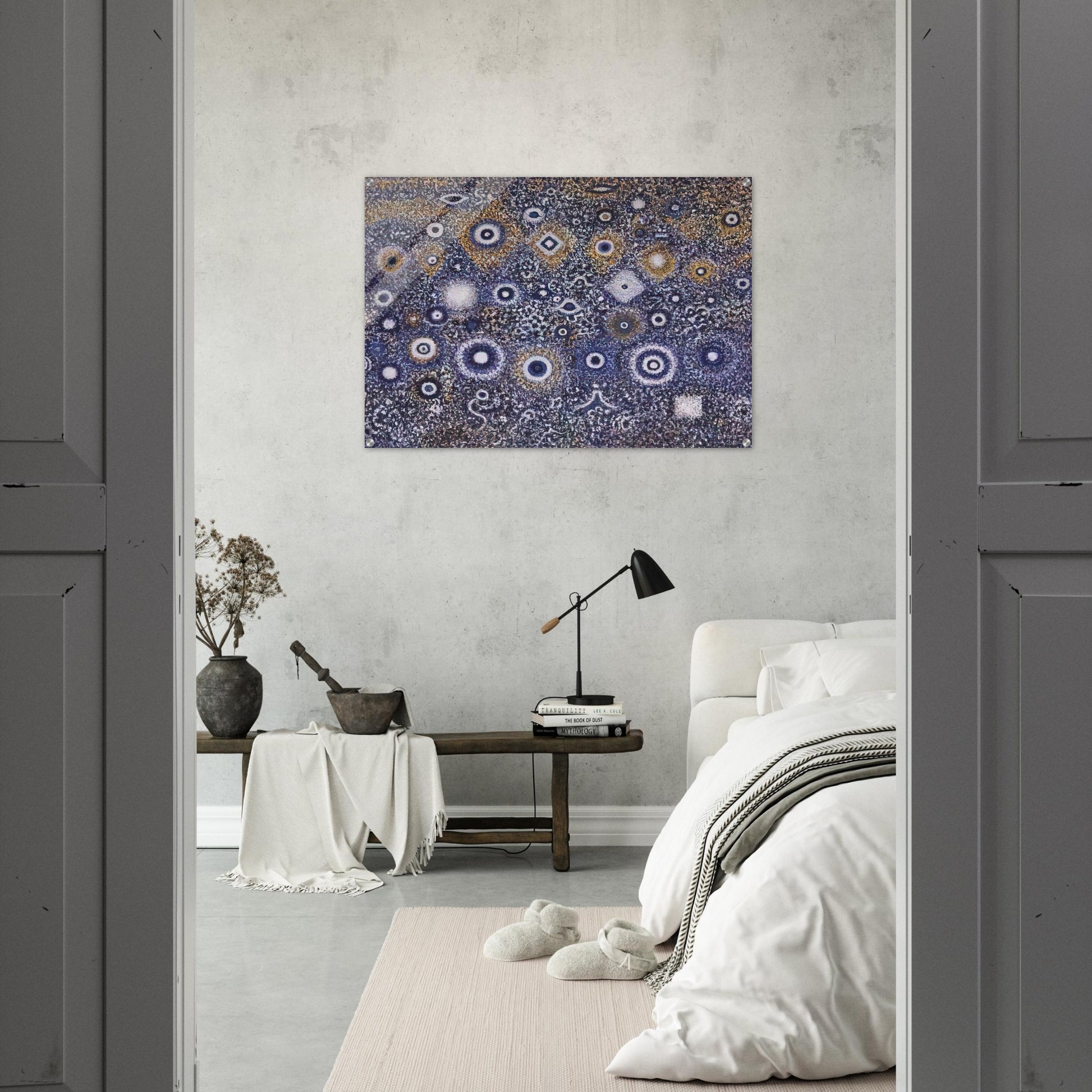 Night Landscape - Richard Pousette-Dart Acrylic Print - 70x100 cm / 28x40″ inches