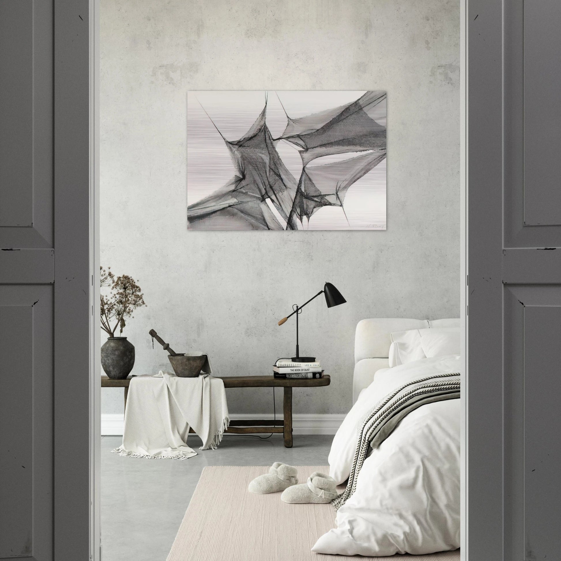 Untitled - 1975 - Manuel Rivera Brushed Aluminum Print - 70x100 cm / 28x40 inches | Manuel Rivera Aluminum Print | Manuel Rivera Prints