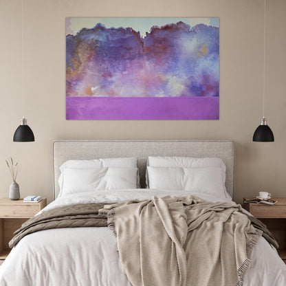Diamond Lake - 1969 - Ronnie Landfield Art Prints - 100x150 cm / 40x60″ inches | Ronnie Landfield Poster | Ronnie Landfield Prints