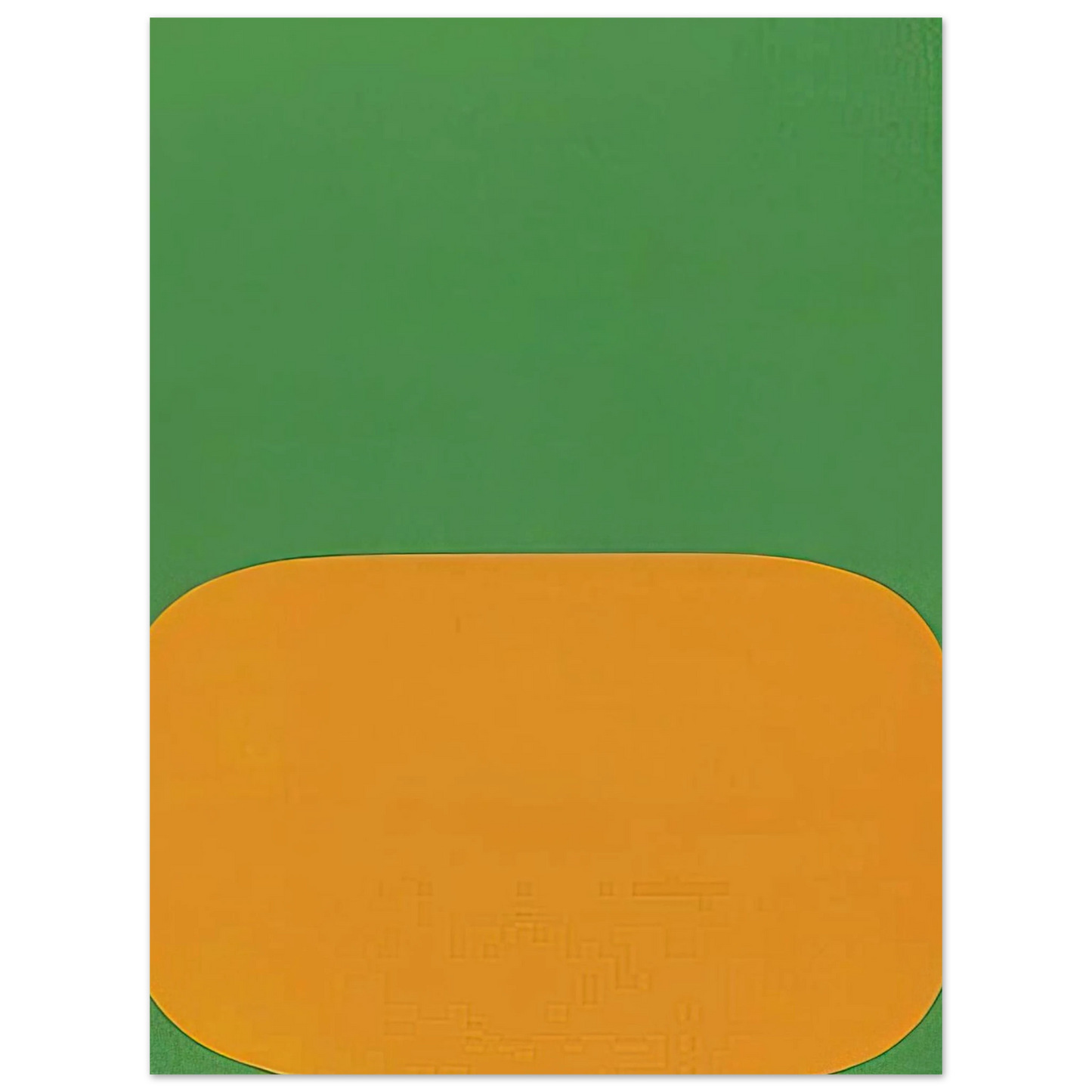 Ellsworth Kelly - DerriÃ…Â re le Miroir  75x100 cm / 30x40inches Fine Art Poster