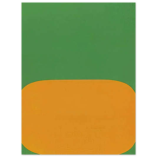 Ellsworth Kelly - DerriÃ…Â re le Miroir  75x100 cm / 30x40inches Fine Art Poster