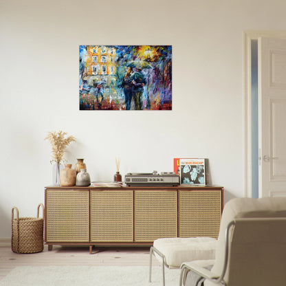 Leonid Afremov - Leonid Afremov Brushed Aluminum Print - 70x100 cm / 28x40 inches | Leonid Afremov Aluminum Print | Leonid Afremov Prints