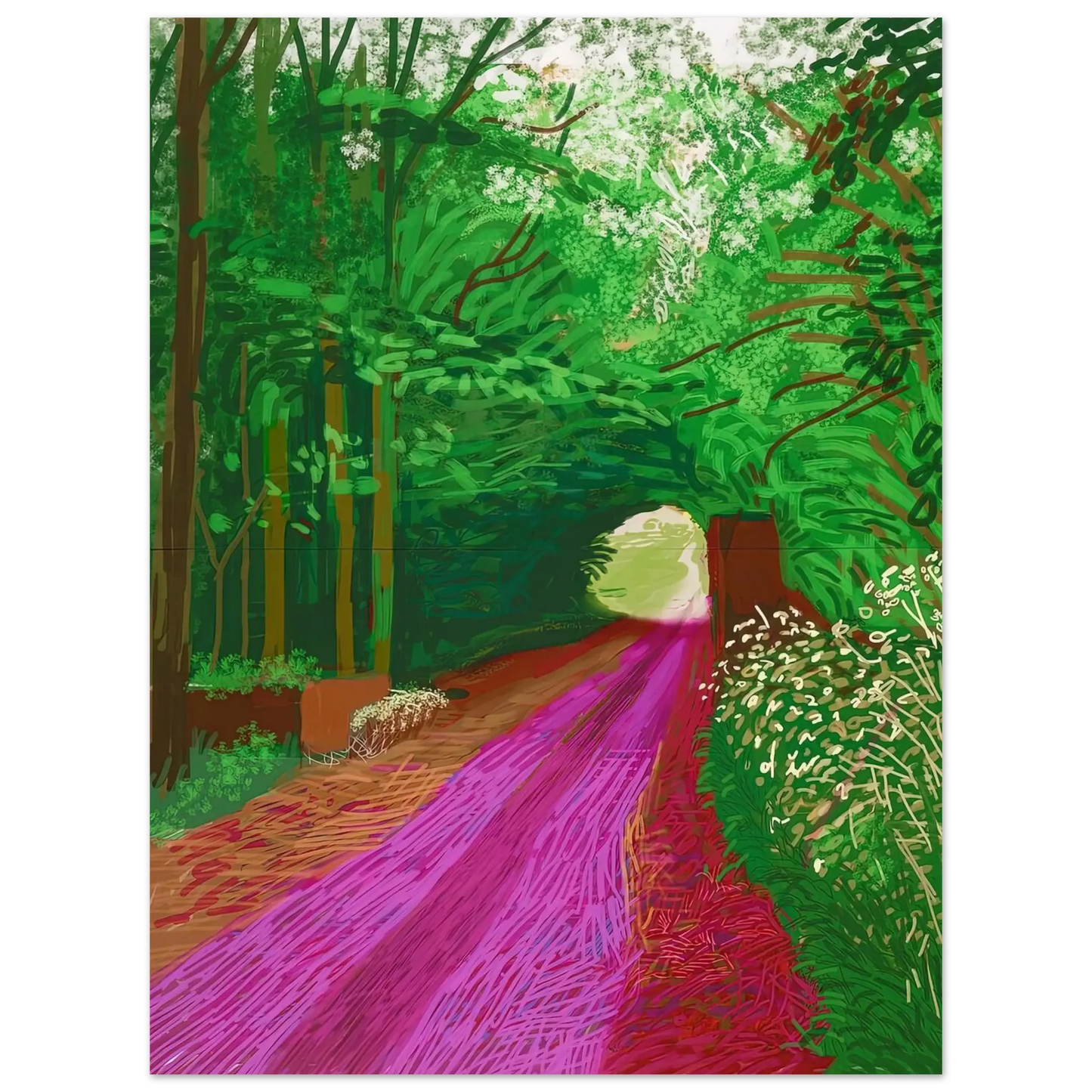 David Hockney - David Hockney Wall art - 30x40 cm / 12x16 inches - Fine Art Poster - -