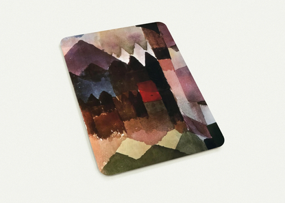 HAIRDRYER IN MARC S GARDEN 1915 By Paul Klee Pack of 10 Post Cards | Paul Klee Post Cards | A6 (10.5 x 14.8 cm) - 4.1 x 5.8 inches