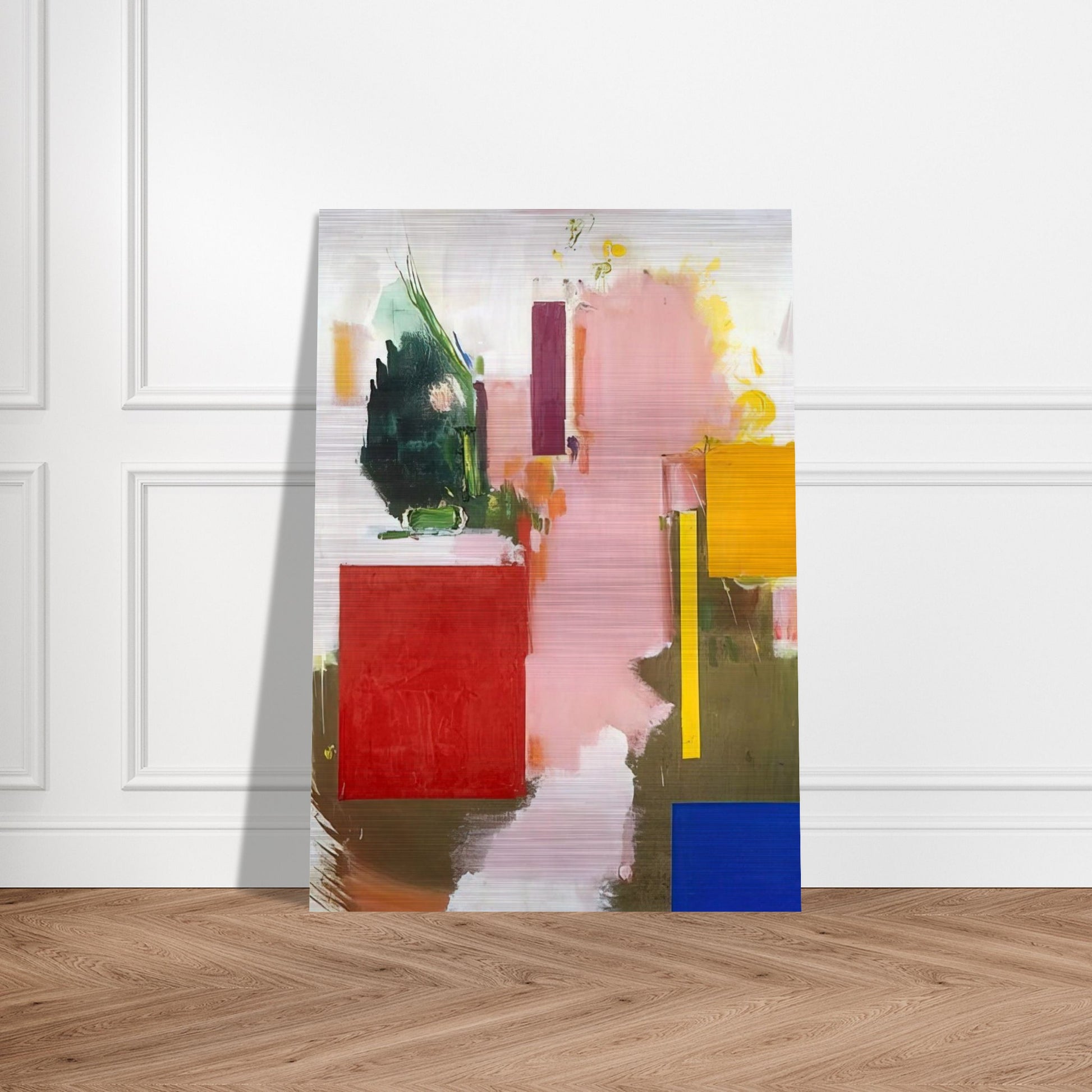 Summer 1965 - Hans Hofmann Brushed Aluminum Print - 70x100 cm / 28x40 inches | Hans Hofmann Aluminum Print | Hans Hofmann Prints