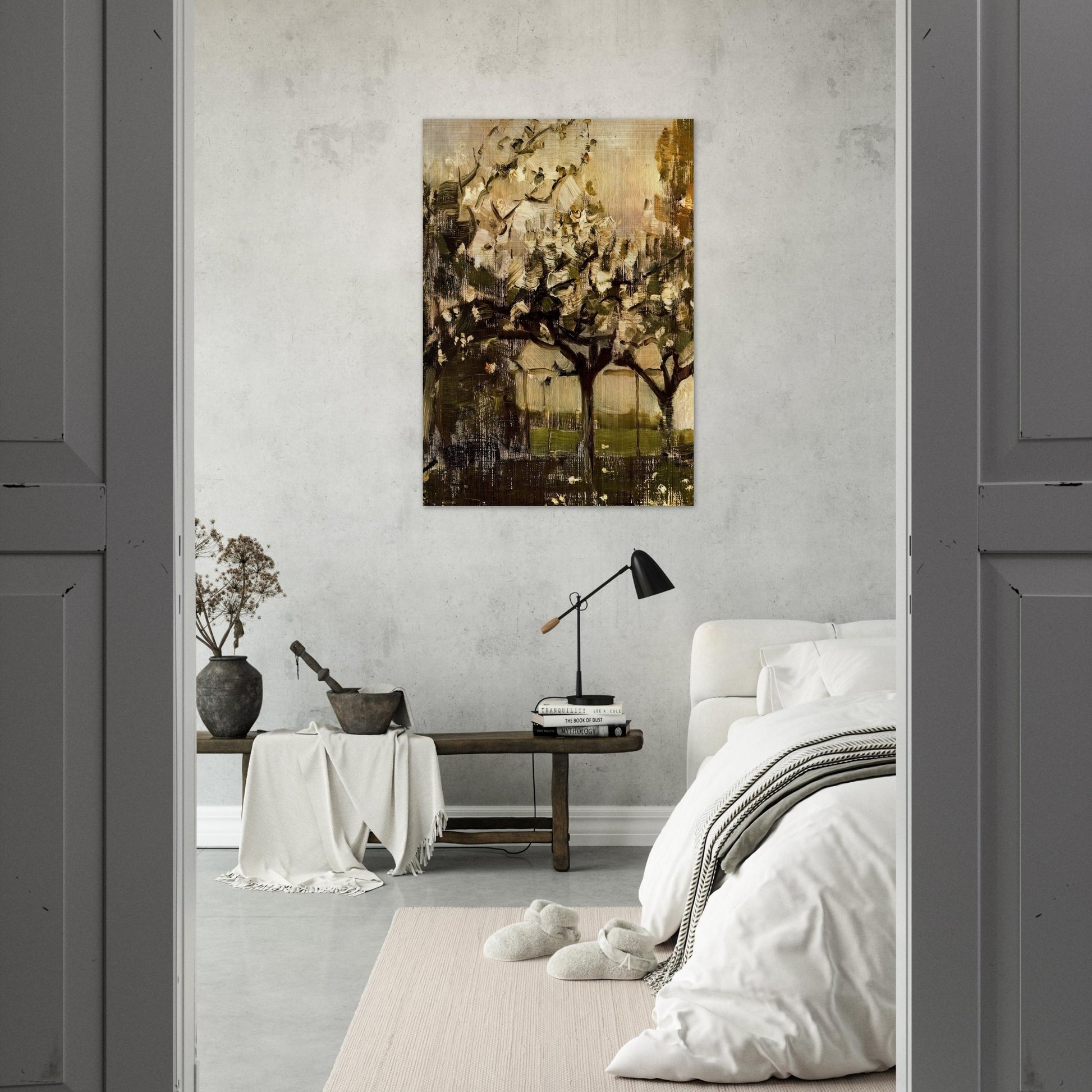 Alberi - Piet Mondrian Brushed Aluminum Print - 70x100 cm / 28x40 inches | Piet Mondrian Aluminum Print | Piet Mondrian Prints
