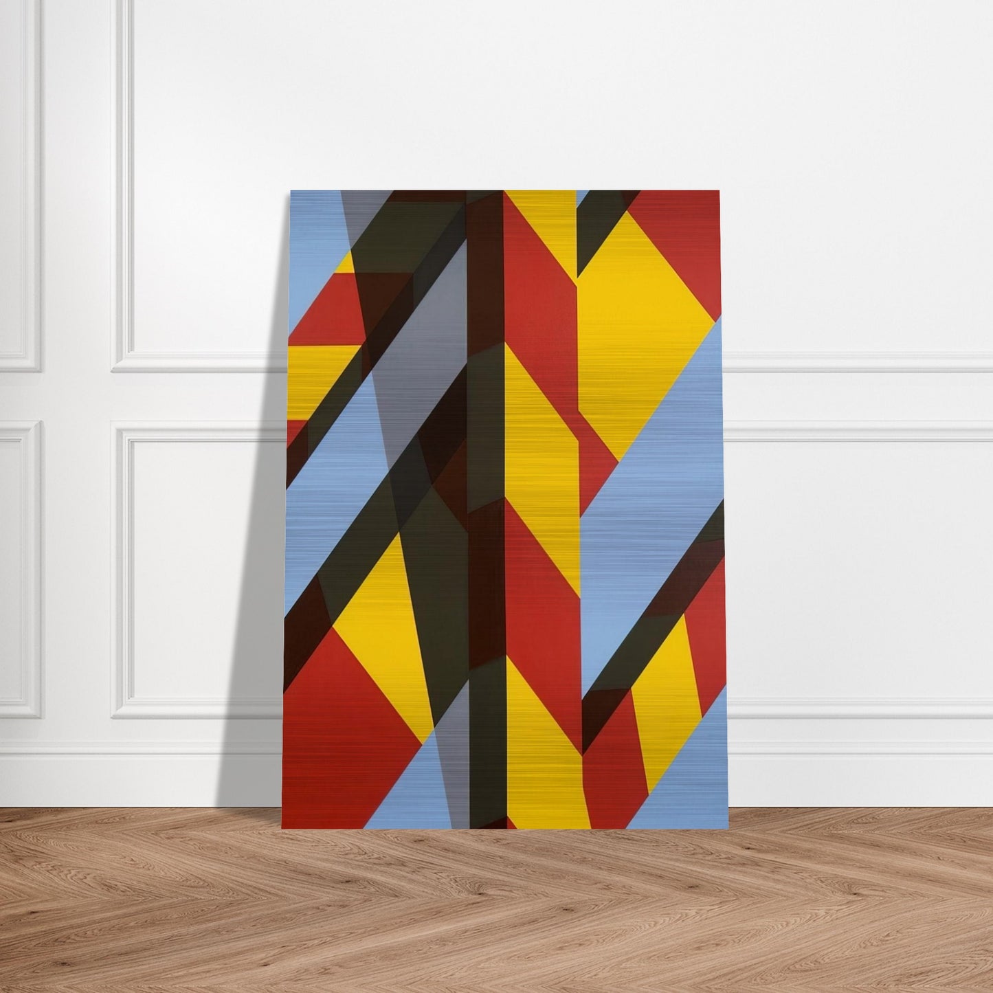 Landscape BB - 1974 - Allan D Arcangelo Brushed Aluminum Print - 70x100 cm / 28x40 inches | Allan D Arcangelo Aluminum Print | Allan D Arcangelo Prints