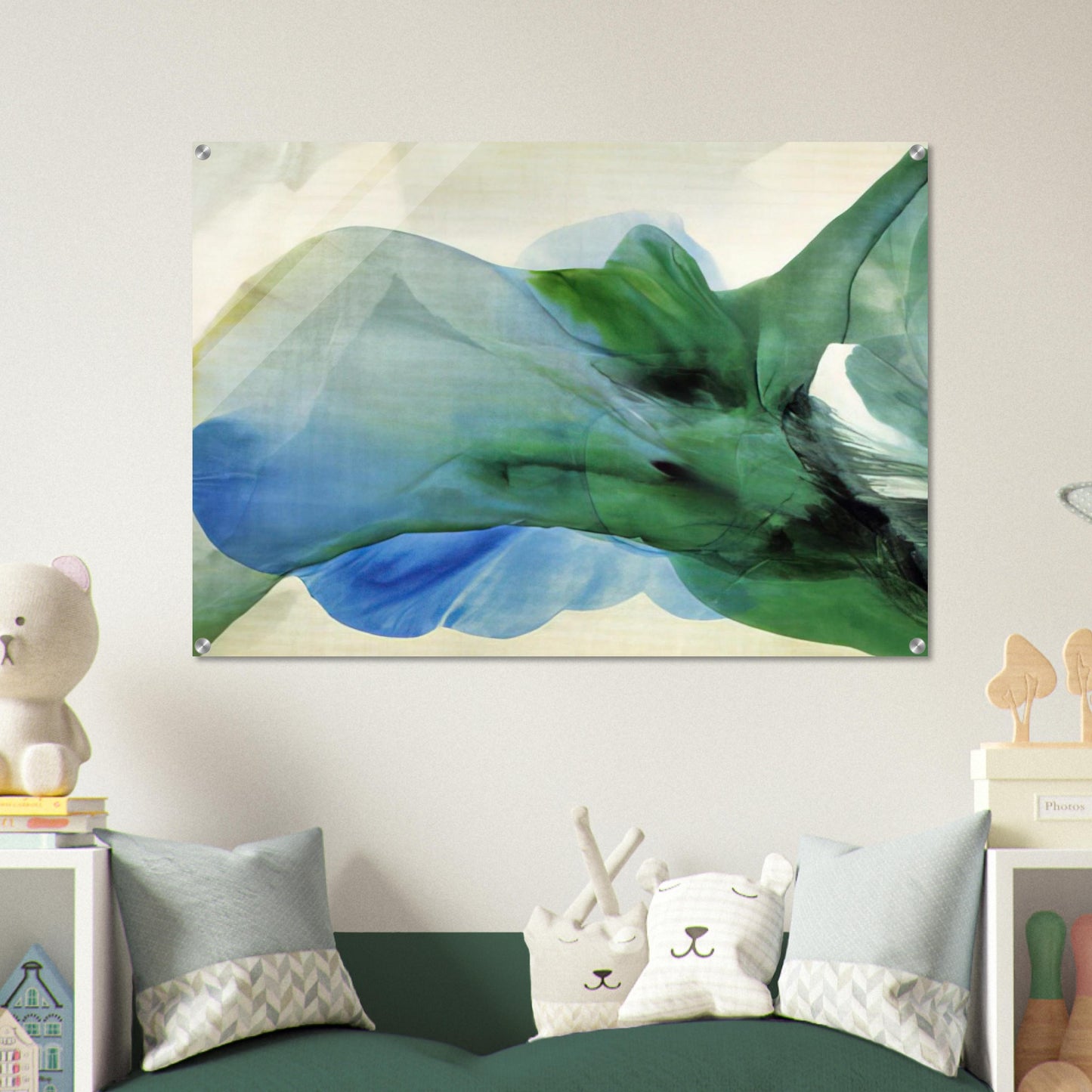 Phenomena Kwan Yin - 1969 - Paul Jenkins Acrylic Print - 70x100 cm / 28x40″ inches