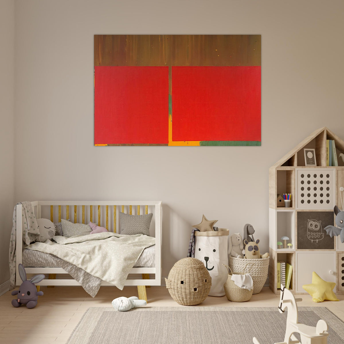 17. 3. 69 - 1969 - John Hoyland Art Prints - 100x150 cm / 40x60″ inches | John Hoyland Poster | John Hoyland Prints