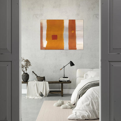 UNTITLED 1982 - Esteban Vicente Brushed Aluminum Print - 70x100 cm / 28x40 inches | Esteban Vicente Aluminum Print | Esteban Vicente Prints