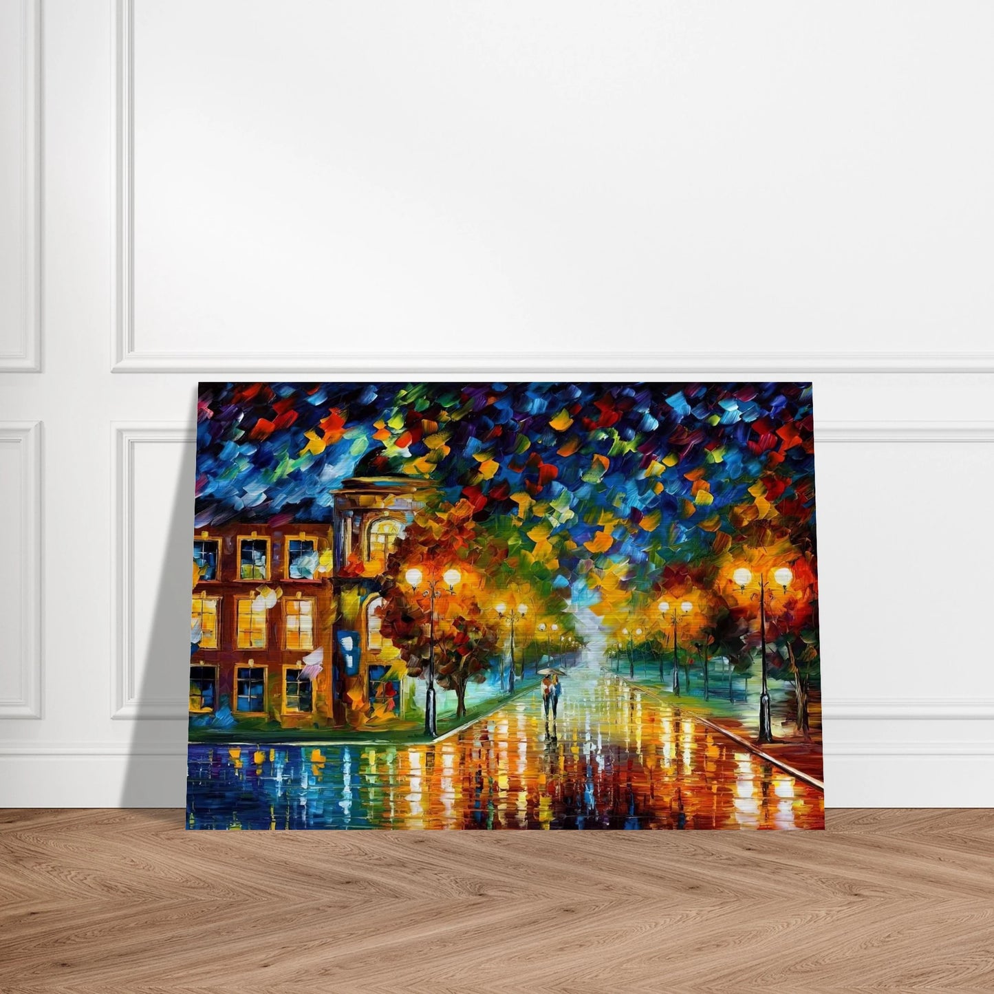 Leonid Afremov - Leonid Afremov Brushed Aluminum Print - 70x100 cm / 28x40 inches | Leonid Afremov Aluminum Print | Leonid Afremov Prints