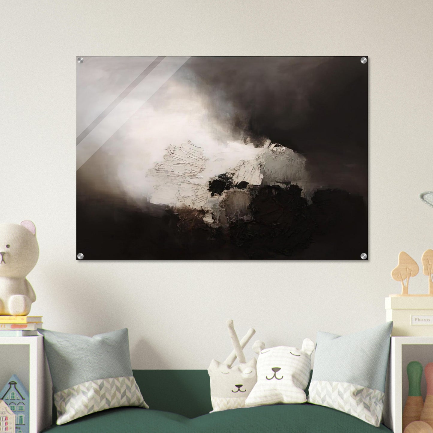 165 1960 - Luis Feito Acrylic Print - 70x100 cm / 28x40″ inches