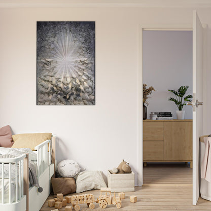 Jay DeFeo/BIG/The Rose - Jay DeFeo Brushed Aluminum Print - 70x100 cm / 28x40 inches | Jay DeFeo Aluminum Print | Jay DeFeo Prints