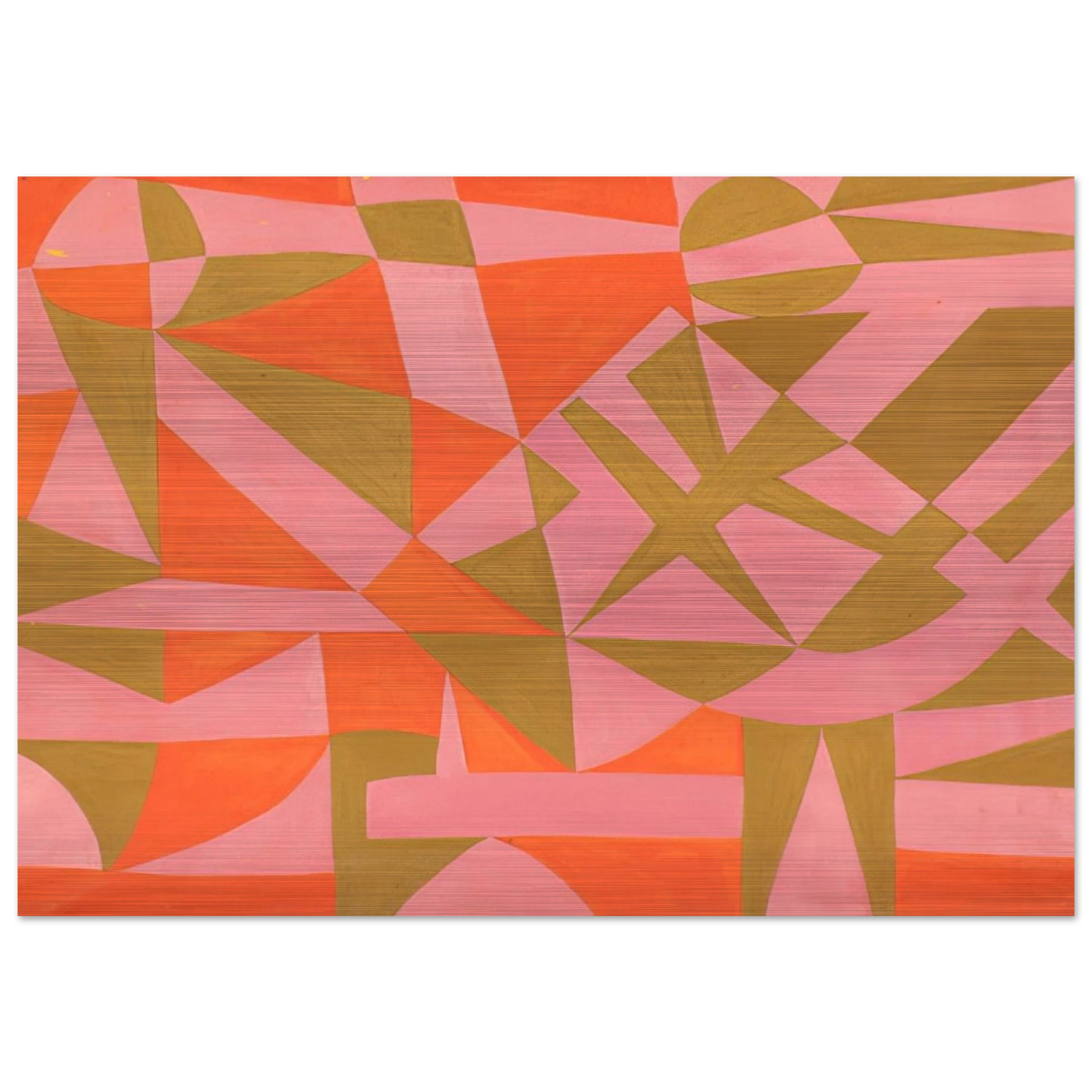 Flight of Colors - 1949 - Carmen Herrera Brushed Aluminum Print - 70x100 cm / 28x40 inches | Carmen Herrera Aluminum Print | Carmen Herrera Prints