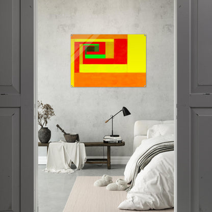 Etudes Bauhaus C - 1929 - Victor Vasarely Acrylic Print - 70x100 cm / 28x40″ inches