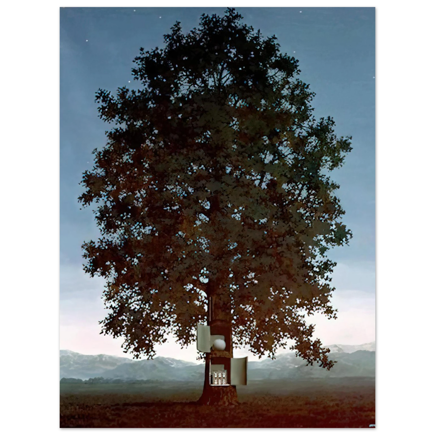 Rene Magritte - THE VOICE OF BLOOD 1959  75x100 cm / 30x40inches Fine Art Poster