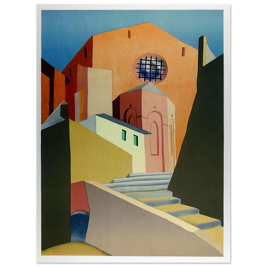 Clarence Holbrook Carter - Sienna - 1979  75x100 cm / 30x40inches Fine Art Poster